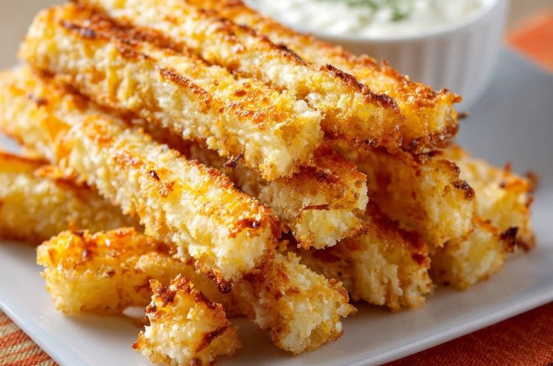 Knusprige Käse-Stangen aus dem Ofen