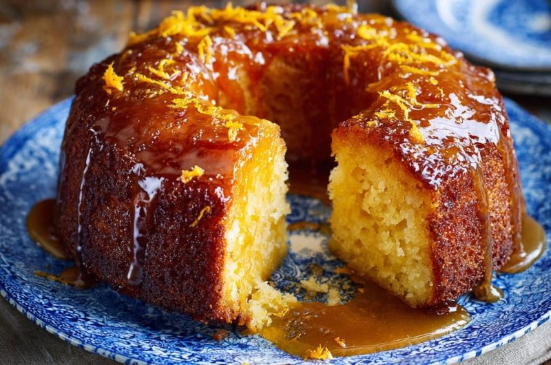 Saftiger Orangen-Gugelhupf