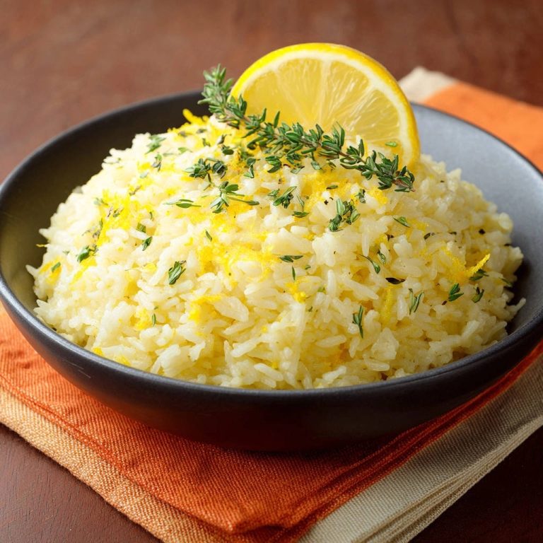 Zitronen-Thymian-Reis: Perfekt fluffig, nie wieder matschig!
