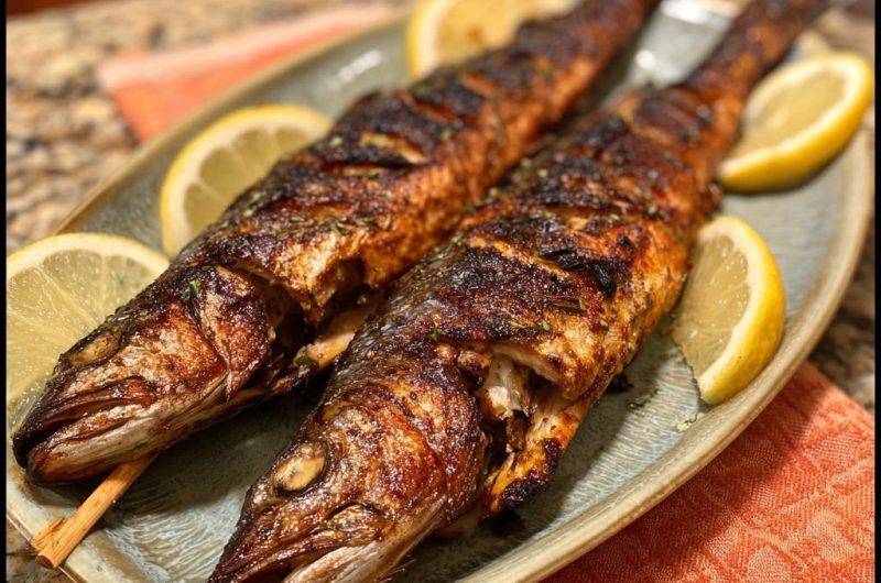 Gegrillter Fisch