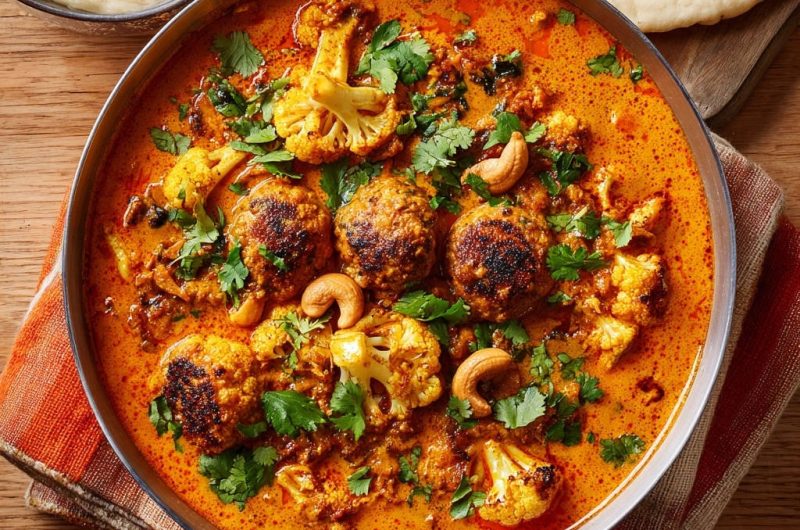 Kofta-Blumenkohl-Curry