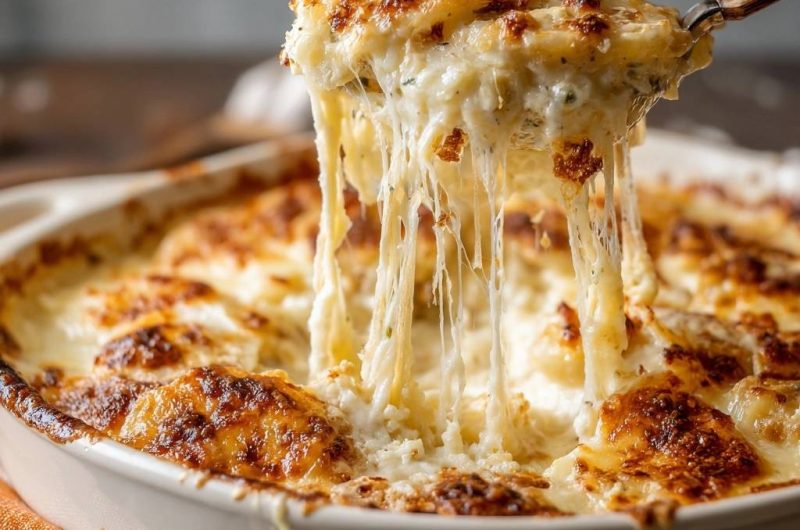 Cremiger Kartoffel-Käse-Gratin