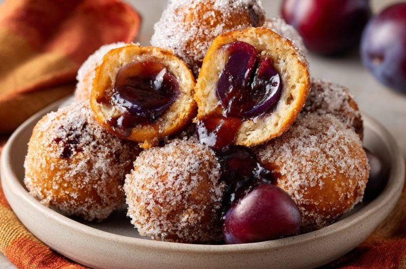 Fluffige Zwetschgenknödel