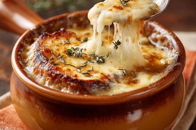 Französische Zwiebelsuppe