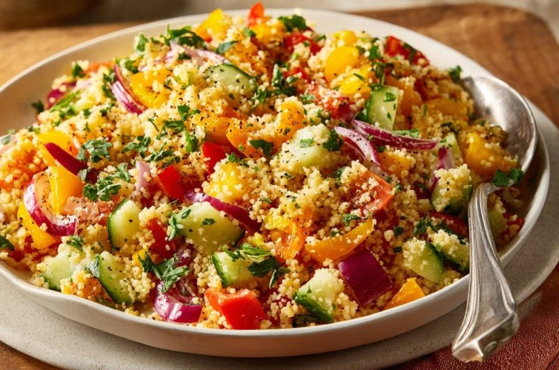 Frischer Sommer-Couscous-Salat