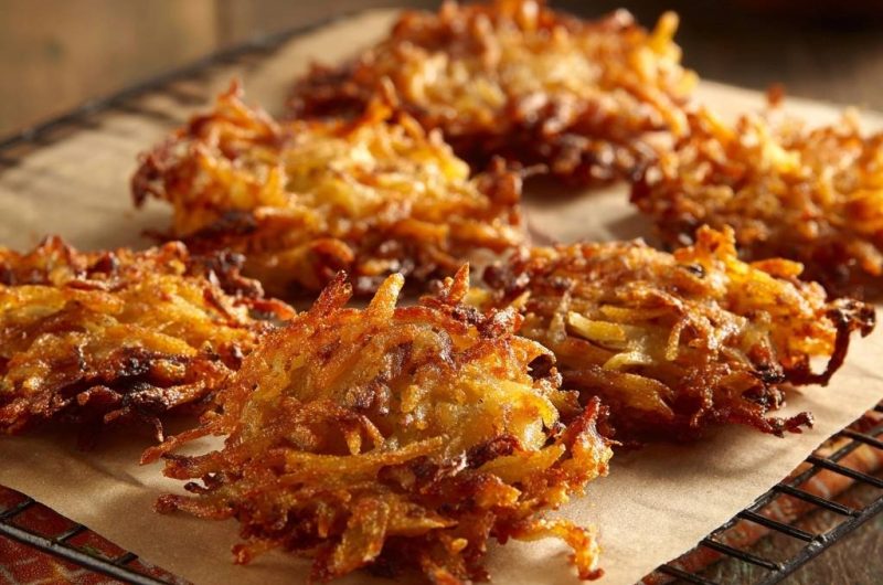 Knusprige Kartoffelpuffer