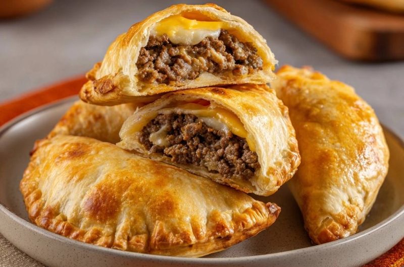 Knusprige Rindfleisch-Käse-Empanadas