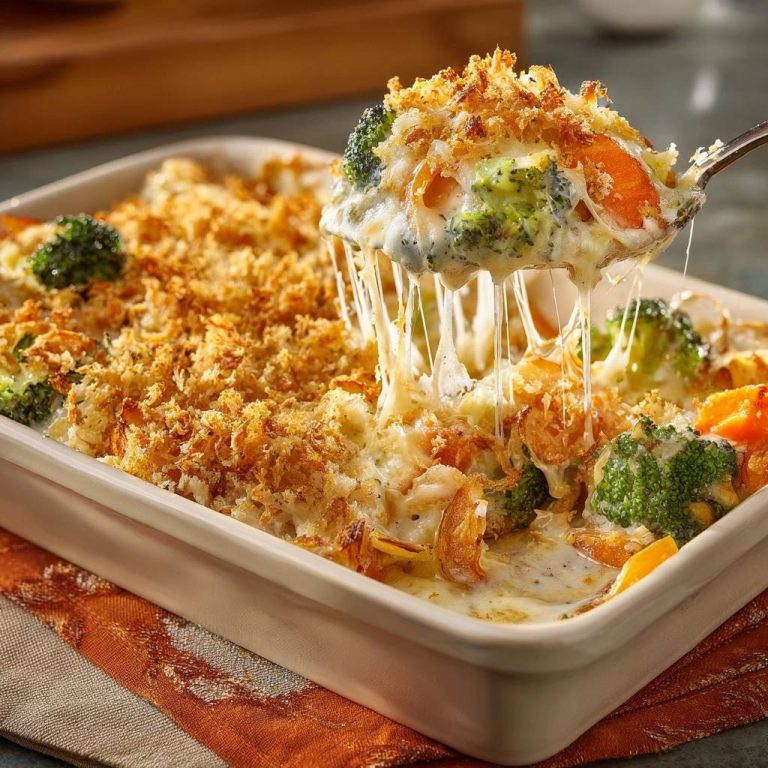 Knuspriger Brokkoli-Karotten-Auflauf – Rezept