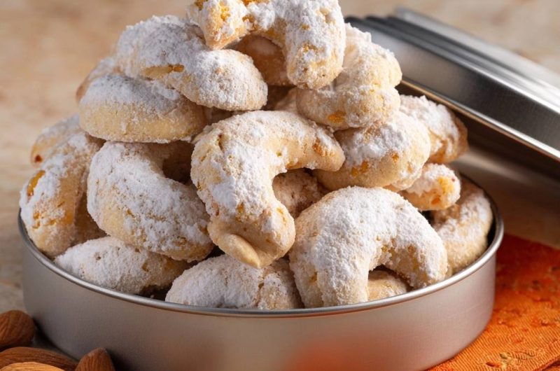 Mandelkipferl (Nie wieder reißende Kipferl!)