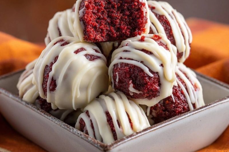 Red Velvet Balls (Nie wieder zerfallende Bällchen!)