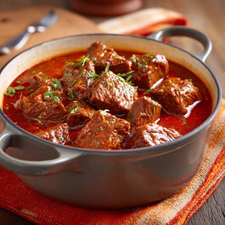 Zartes Rindergulasch: Butterzart in 2 Stunden
