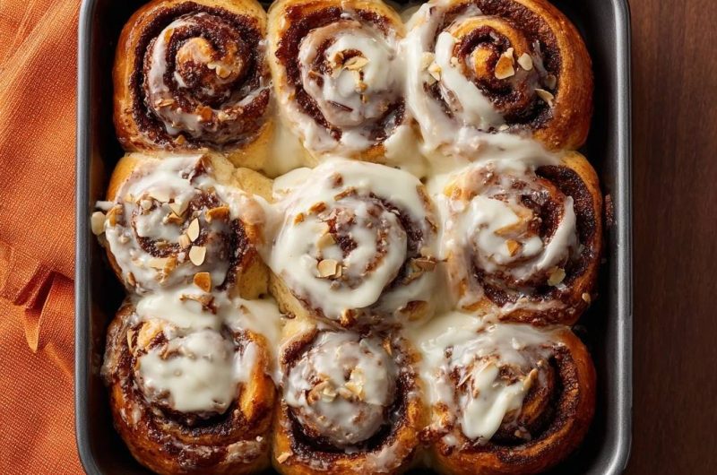 Zimtschnecken mit Mandeln (Die todsichere Aufgeh-Technik)