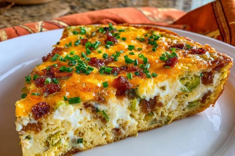 Brokkoli-Speck-Käse-Quiche