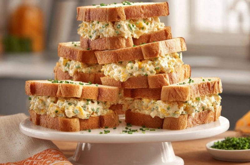 Eiersalat-Sandwiches