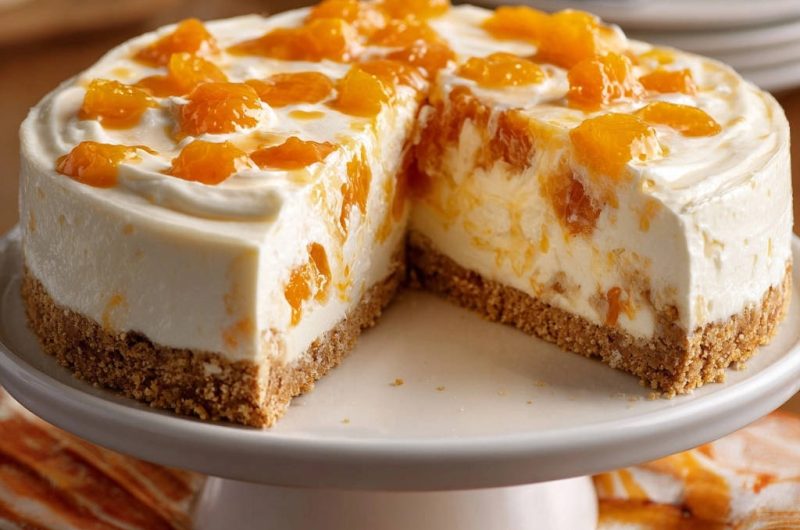 Orangen-Käsekuchen