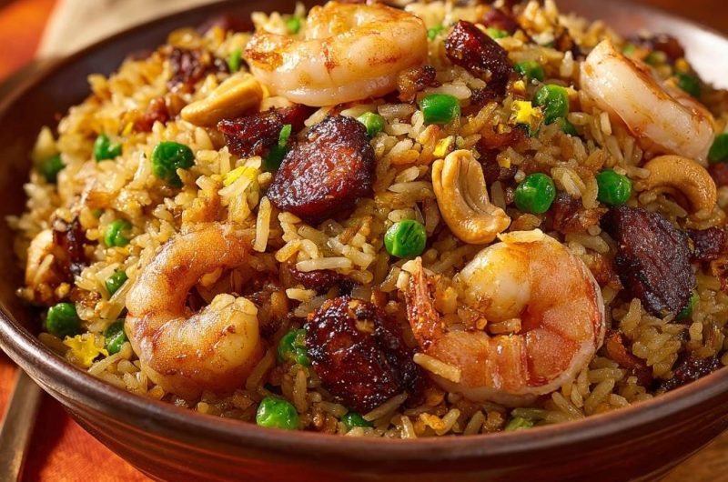 Garnelen-Fried-Rice