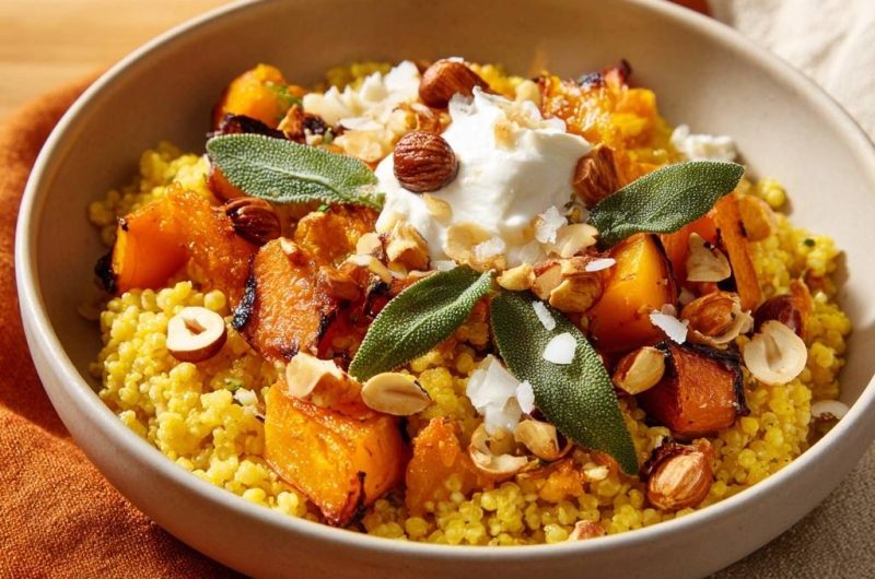 Kürbis-Couscous