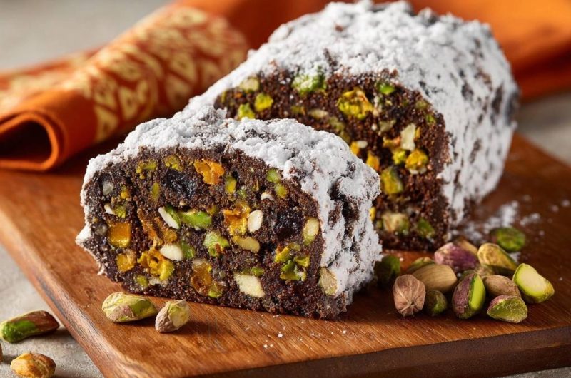 Frucht-Nuss-Rolle