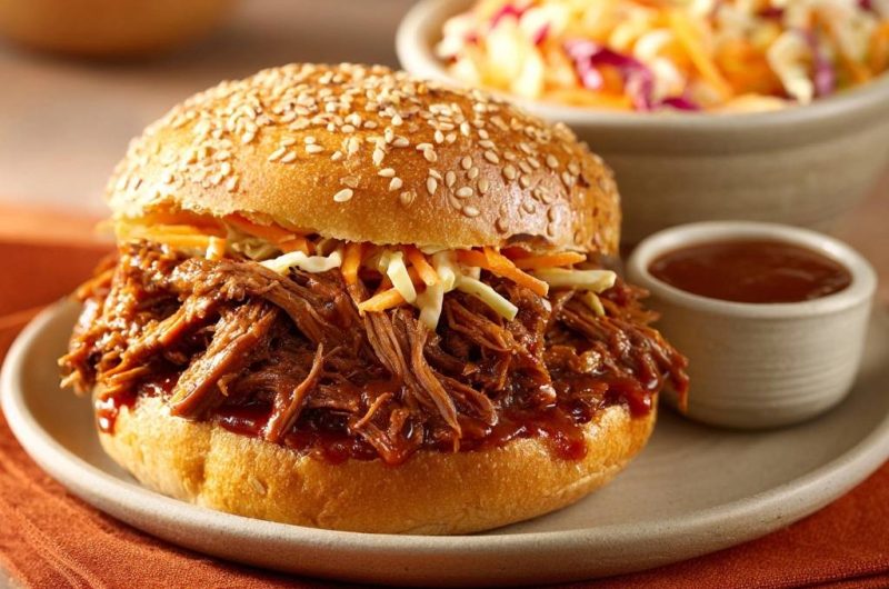 Pulled Beef Burger