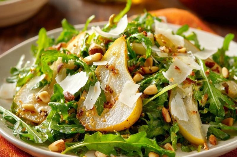 Rucola-Birnen-Salat