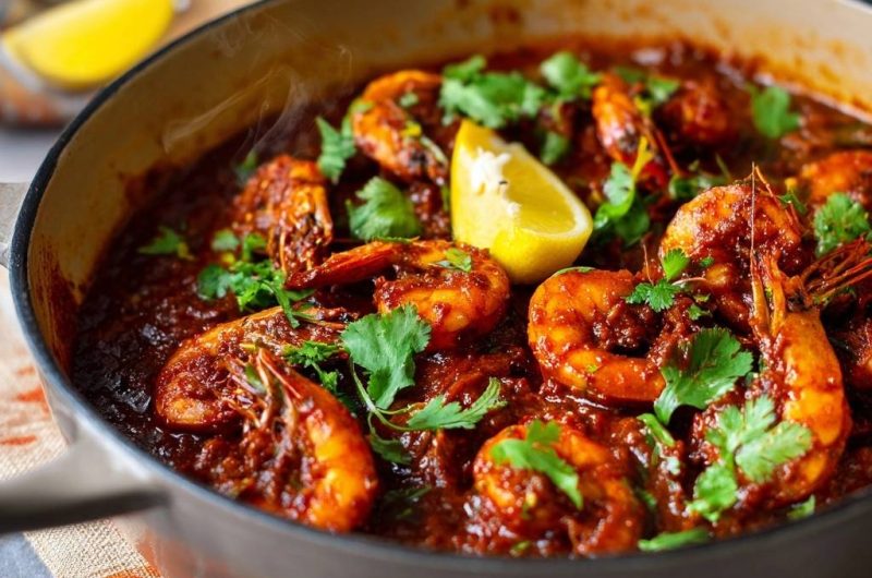 Garnelen-Curry
