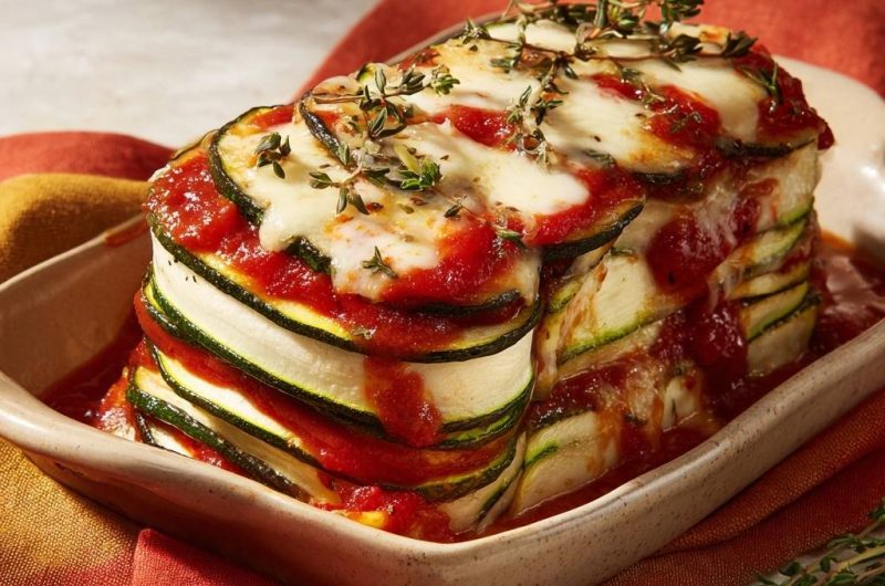 Zucchinilasagne