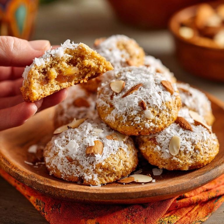 Aprikosen-Kokos-Makronen (Keine auslaufende Füllung mehr!)