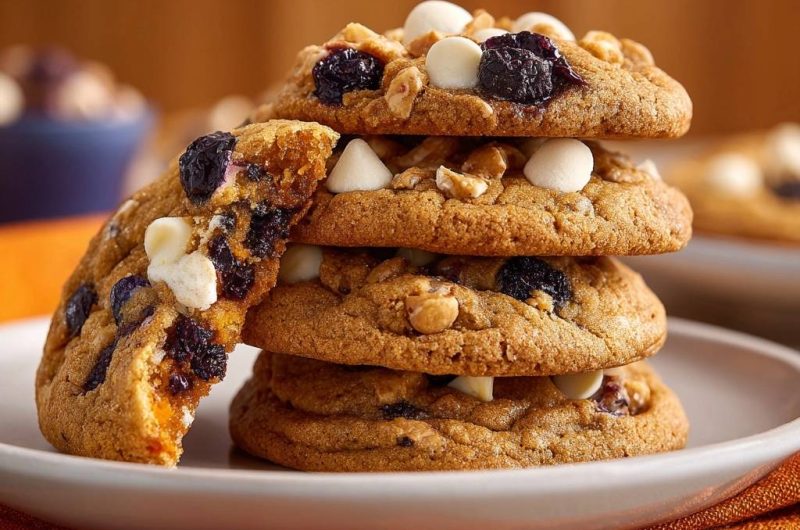 Blaubeer-White-Chocolate-Nuss-Cookies