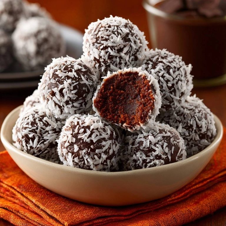 Cremige Kokos-Schoko-Bällchen (Nie wieder zerfallende Bällchen!)