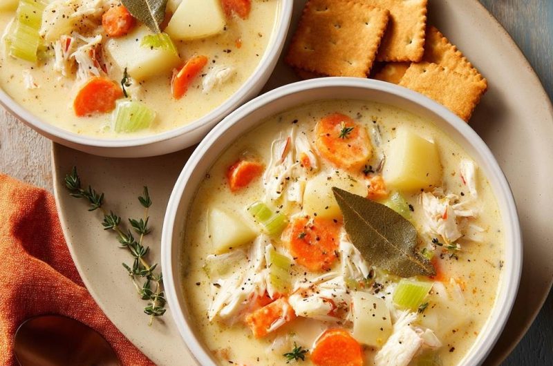 Cremiger Krabben-Kartoffel-Chowder (Keine wässrige Soße mehr!)