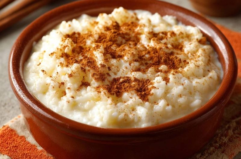 Cremiger Milchreis mit Zimt (Nie wieder verbrannter Boden!)