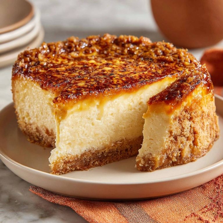 Gebrannter Käsekuchen (Nie wieder Risse!)