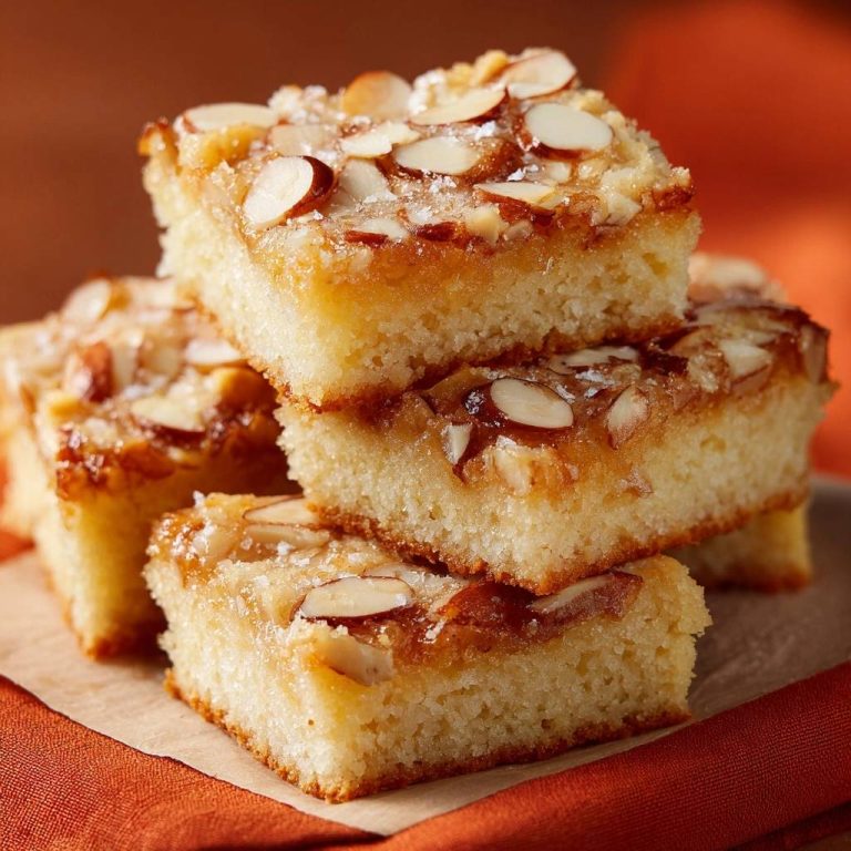 Karamellisierte Mandel-Schnitten (Garantiert jedes Mal fluffig)