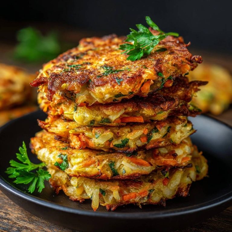 Knusprige Gemüse-Rösti: Nie wieder zerfallen!