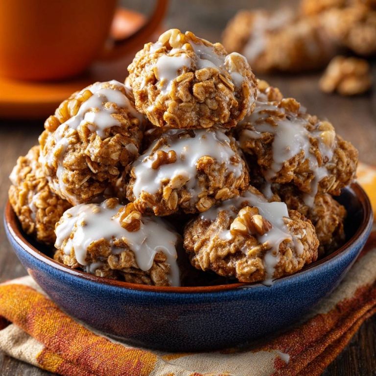 Knusprige Hafer-Walnuss-Kügelchen: Nie wieder bröseln!