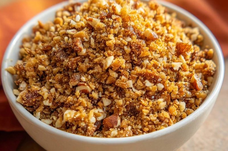 Knusprige Karamell-Mandeln