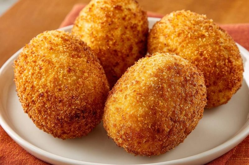 Knusprige Kartoffelkroketten (Nie wieder aufplatzende Kroketten!)