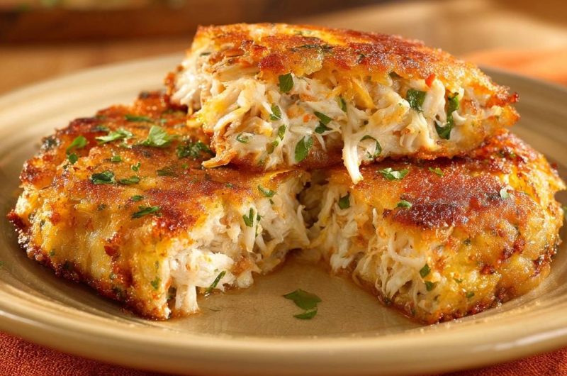 Knusprige Krabbenküchlein