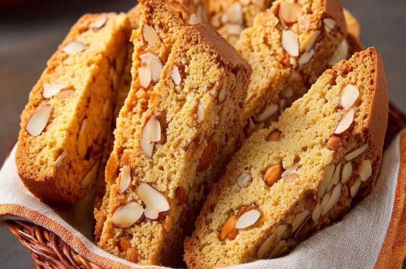 Knusprige Mandel-Cantuccini