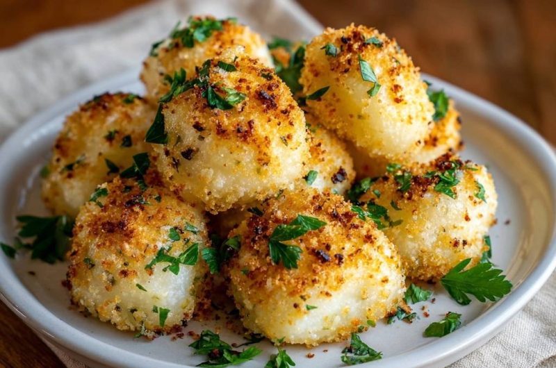 Knusprige Petersilien-Gnocchi