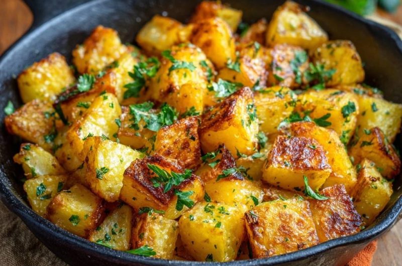 Knusprige Pfannkartoffeln (Nie wieder matschig!)