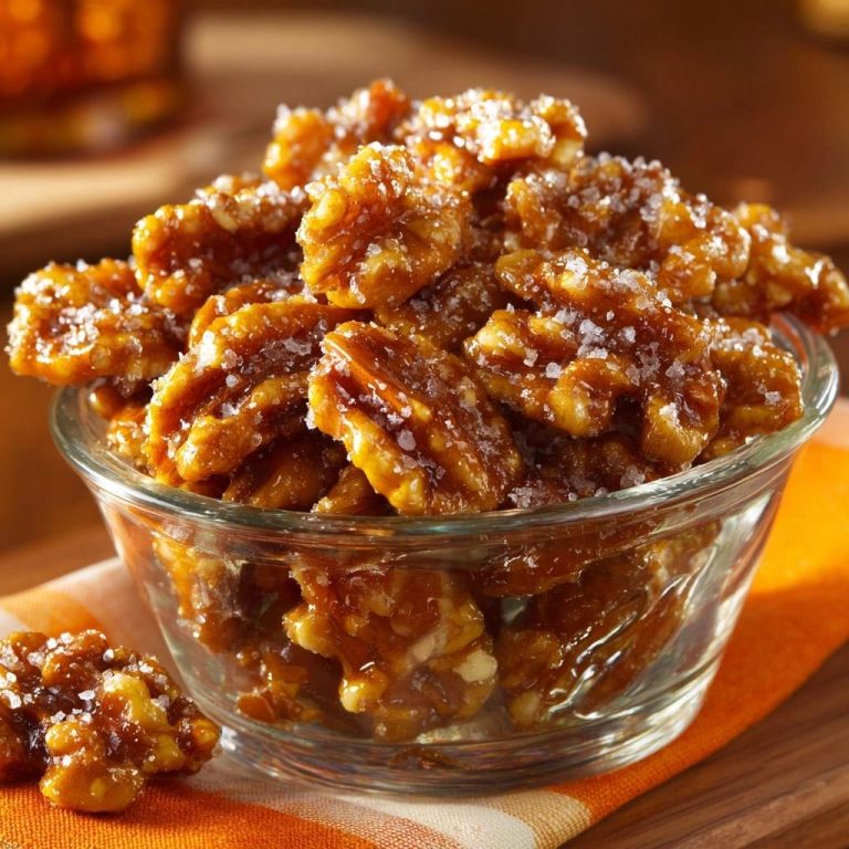 Knusprige Salzkaramell-Pekannüsse: Nie wieder klebrig!