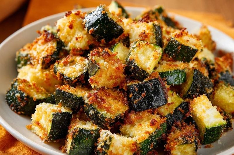 Knusprige Zucchini-Nuggets (Nie wieder matschige Panade!)