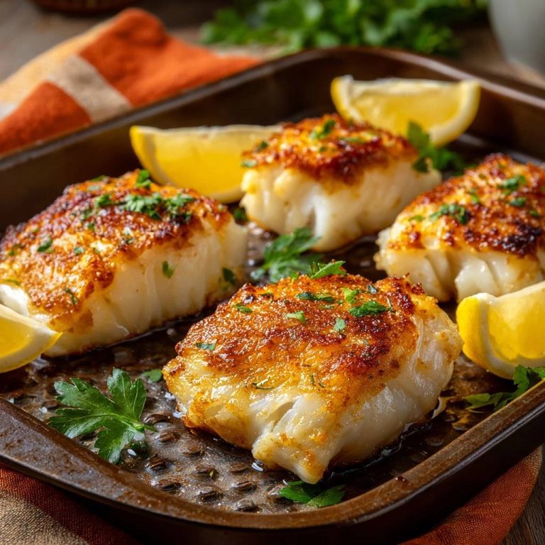 Knuspriger Ofen-Kabeljau (Nie wieder matschige Kruste!)