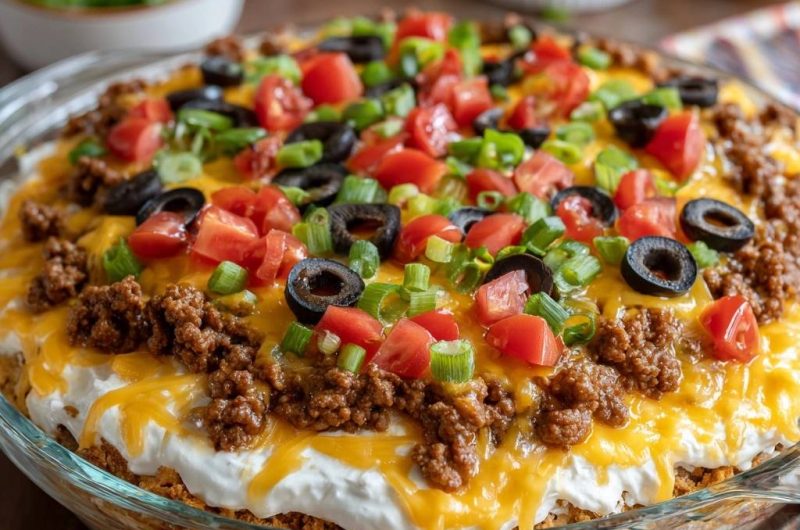 Knuspriger Taco-Pie