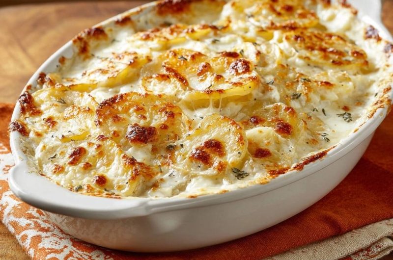 Perfektes Kartoffelgratin