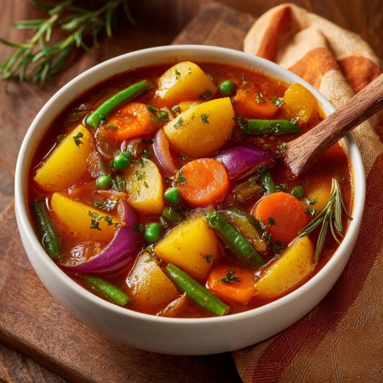 Rustikaler Kartoffel-Gemüseeintopf: Keine wässrige Soße mehr!