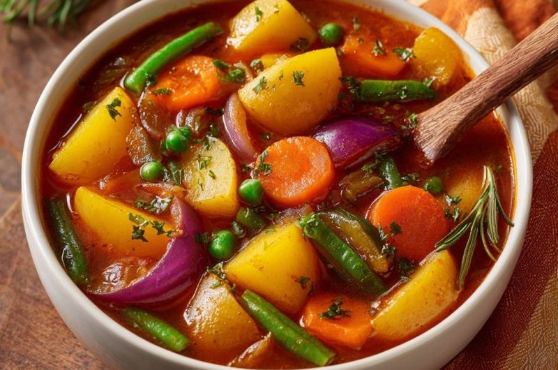 Rustikaler Kartoffel-Gemüseeintopf