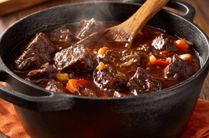 Rustikales Rindergulasch (Nie wieder zähes Fleisch!)