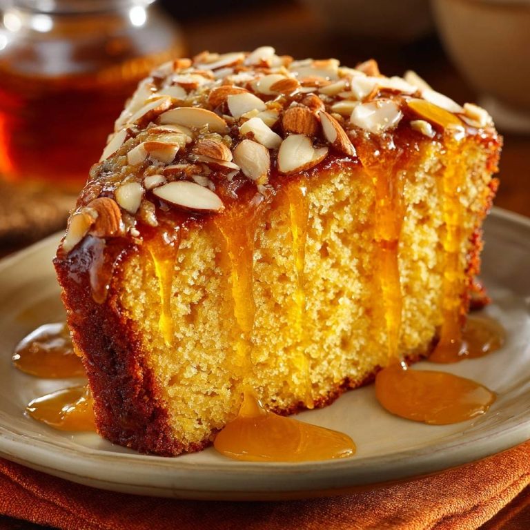 Saftiger Honig-Mandel-Kuchen: Rezept